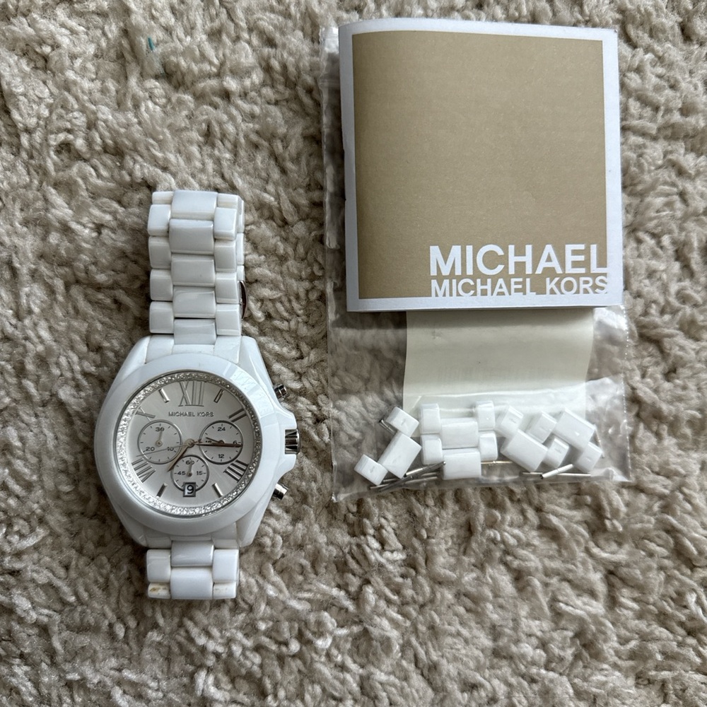 Michael Kors White Watch